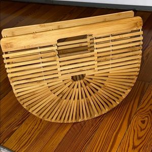 Bamboo Wooden Purse